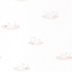 Вінілові шпалери на флізеліновій основі Casadeco Rose & Nino RONI85494251, Белый, Франція