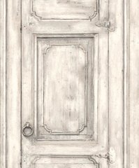 Виниловые обои на флизелиновой основе Ugepa Home L11707 Серый Двери, Франция