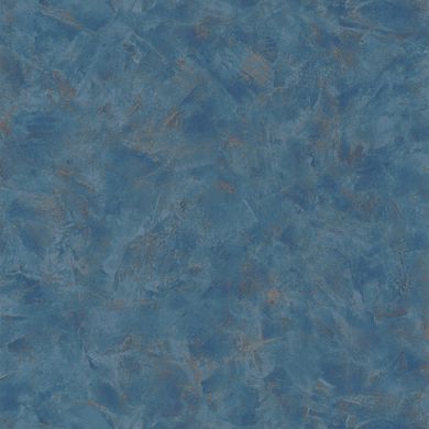 Вінілові шпалери на флізеліновій основі Caselio Patine 2 103686689 Синій Штукатурка, Франція