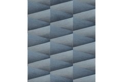 Вінілові шпалери на флізеліновій основі Rasch Composition 554656 Синій Геометрія, Синий, Німеччина