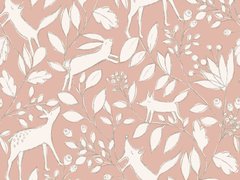 Вінілові шпалери на флізеліновій основі BN International Doodleedo 220792, Розовый