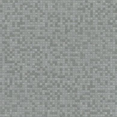 Вінілові шпалери на флізеліновій основі Marburg Platinum 31010 Сірий Квадрати (70 см)