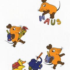 Детские Бумажные обои P+S international Die Maus 5210-10, Германия