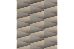 Вінілові шпалери на флізеліновій основі Rasch Composition 554670 Сірий Геометрія, Сірий, Німеччина