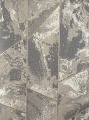 Вінілові шпалери на флізеліновій основі Decori&Decori Carrara 2 83640 Сірий Геометрія, Італія