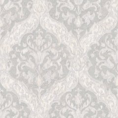 Вінілові шпалери на флізеліновій основі Grandeco Tibet 171502, Сірий, Бельгія