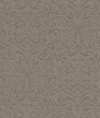 Вінілові шпалери на флізеліновій основі Damascus Limonta 68708, Черный, Італія