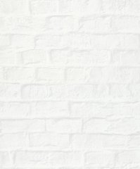Вінілові шпалери на флізеліновій основі Marburg Loft Superior 34115 Білий Під цеглу, Белый, Німеччина