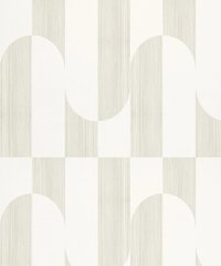 Вінілові шпалери на флізеліновій основі Grandeco Asperia A55701 Бежевий Геометрія, Бельгія