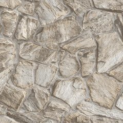 Вінілові шпалери на флізеліновій основі AdaWall Roka 23114-1 Кремовий Під камінь