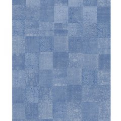 Панно вініл на флізеліновій основі Etna Caselio 63716161 Синій Квадрати, Франція