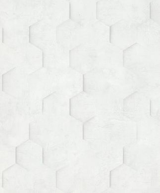 Вінілові шпалери на флізеліновій основі Marburg Loft Superior 34107 Білий Геометрія, Белый, Німеччина