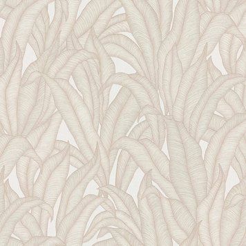 Виниловые обои на флизелиновой основе Erismann Fashion for Walls 4 12181-26 Белый Листья