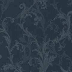 Текстильные обои на флизелиновой основе Rasch Liaison 078267, Синий