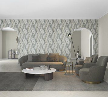 Вінілові шпалери на флізеліновій основі Marburg Shades 32446, Сірий, Німеччина