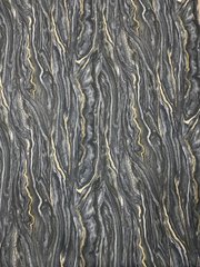 Вінілові шпалери на флізеліновій основі Erismann Elle 12077-15 Чорний Під мармур, Німеччина