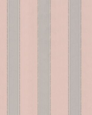 Виниловые обои на флизелиновой основе BN International Preloved 220913 Розовый Полоса, Розовый, Голландия