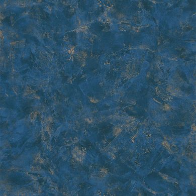 Вінілові шпалери на флізеліновій основі Caselio Patine 2 100226520 Синій Штукатурка, Франція