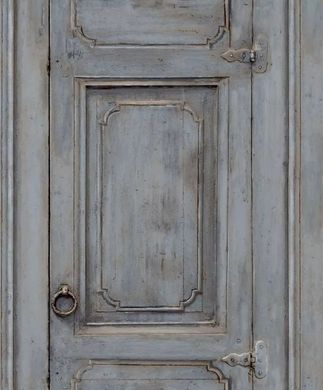 Вінілові шпалери на флізеліновій основі Ugepa Home L11701 Сірий Двері, Франція