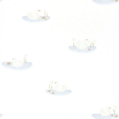 Вінілові шпалери на флізеліновій основі Casadeco Rose & Nino RONI85496345, Белый, Франція