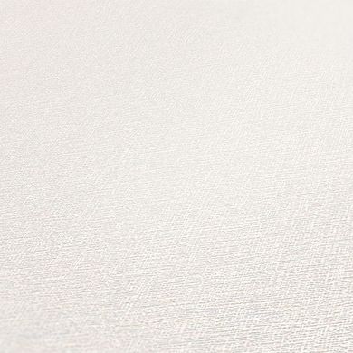 Вінілові шпалери на флізеліновій основі AS Creation Attractive 36713-2 Білий Однотон, Німеччина