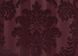 Вінілові шпалери на флізеліновій основі Sirpi Italian Velour 25037, Бордовый, Італія