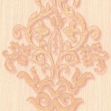 Вінілові шпалери на паперовій основі Limonta Ornamenta 95312, Персиковый, Італія