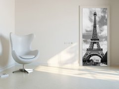 Фотообои на дверь: город Париж, Эйфелева башня №524