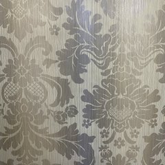 Бумажные эко обои York Tapestry TY31302 Серый Вензель