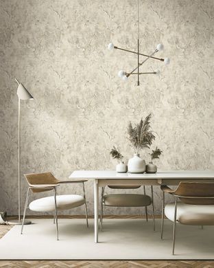 Виниловые обои на флизелиновой основе Emiliana Parati Carrara Best CB82603 Бежевый Под мрамор