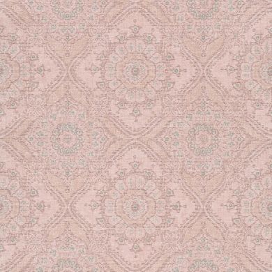 Вінілові шпалери на флізеліновій основі Grandeco Clarence CR3106 Рожевий Орнамент, Бельгія