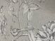 Вінілові шпалери на флізеліновій основі Grandeco Opportunity Wallcoverings Q0256 Сірий Квіти, Бельгія
