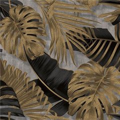 Виниловые обои на флизелиновой основе DU&KA Natura 22860-5 Золотой Листья