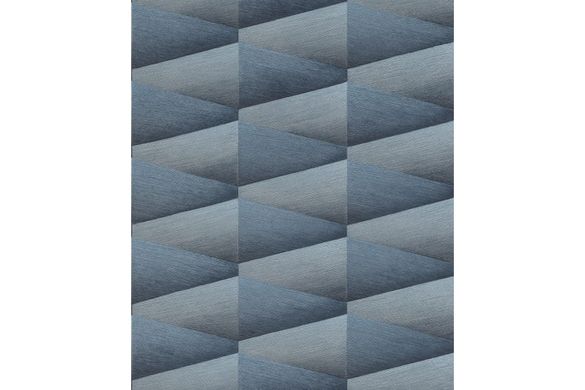 Вінілові шпалери на флізеліновій основі Rasch Composition 554656 Синій Геометрія, Синий, Німеччина
