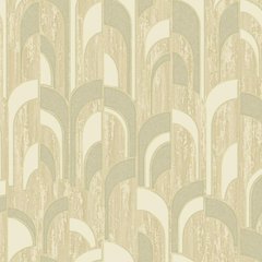 Виниловые обои на флизелиновой основе AdaWall Octagon 1209-3 Желтый Абстракция