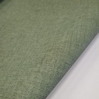 Виниловые обои на флизелиновой основе Caselio Linen 2 LNI103227970 Зеленый Однотон