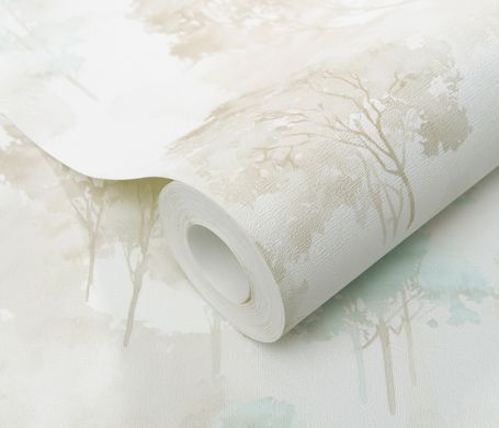 Виниловые обои на флизелиновой основе Erismann Forest Dreams 12264-02 Бежевый Деревья (1 метр)