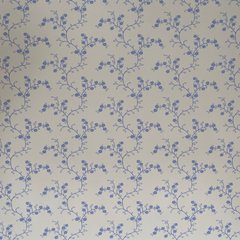 Виниловые обои на бумажной основе Limonta Gardena 52018 Голубой Цветы