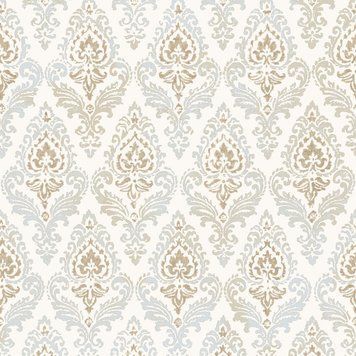 Виниловые обои на флизелиновой основе Parato I Damaschi 23636, Серый, Италия