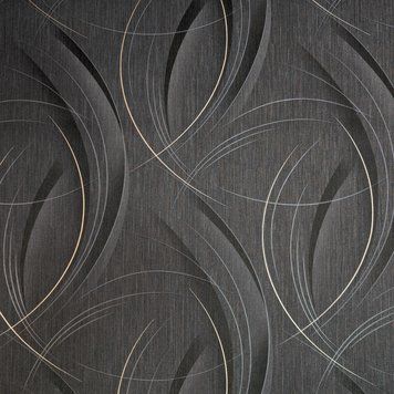 Виниловые обои на флизелиновой основе Erismann Fashion for Walls 3 12098-15 Чорный Узор (1 метр), Германия