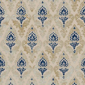 Виниловые обои на флизелиновой основе Parato I Damaschi 23639, Коричневый, Италия