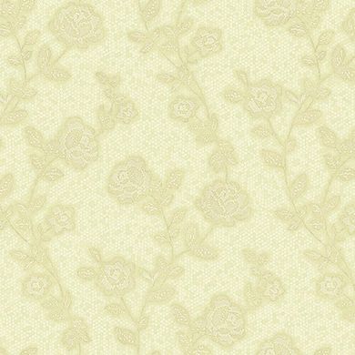 Вінілові шпалери на флізеліновій основі AdaWall Signature 1010-3 Жовтий Квіти