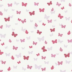 Виниловые обои на флизелиновой основе AS Creation Attractive 36933-1 Розовый Бабочки