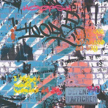 Паперові шпалери Lutece Les Aventures 51145901, Голубой, Франція