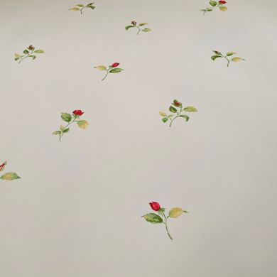 Виниловые обои на бумажной основе Limonta Gardena 52715 Бежевый Розы