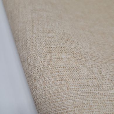Виниловые обои на флизелиновой основе Caselio Linen 2 LNI103221390 Бежевый Однотон