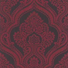Текстильные обои на флизелиновой основе Rasch Valentina 088822, Красный, Германия