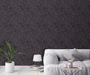 Виниловые обои на флизелиновой основе Essentials Decoprint EE22546, Черный, Бельгия