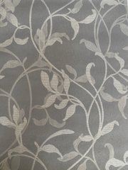 Вінілові шпалери на флізелиновій основі Erismann Grace 5746-47 Сірий Квіти, Німеччина