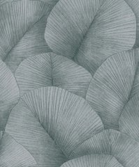 Виниловые обои на флизелиновой основе Marburg Kumano 34564 Серый Листья
